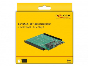 Delock M.2 SSD beépítő adapter (62704)